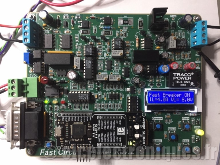 Disjoncteur électronique programmable